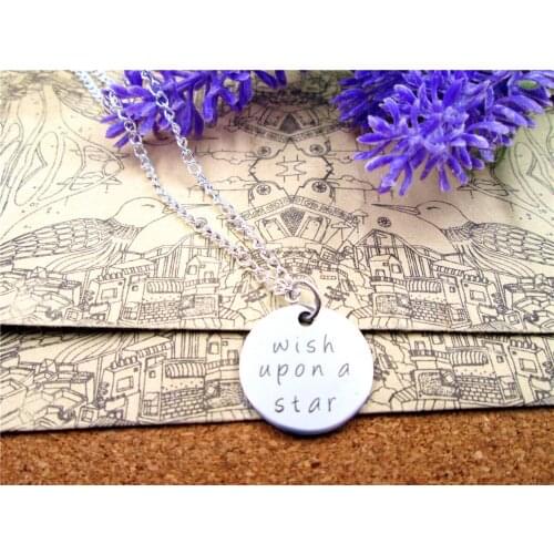 3pcs/lot Fashion stainless steel necklace " upon a star" Charms Pendant necklace Jewelry Gift more style for choosing