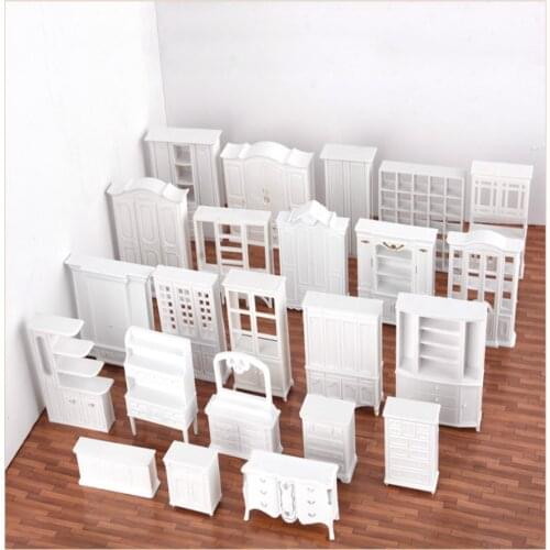 5Pcs/Lot 2021 New Architecture Miniature Plastic Model Material 1:25 Scale Cabinet Indoor Design Building