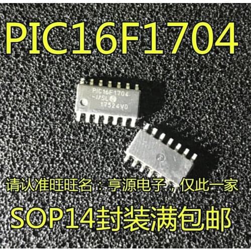 5pcs PIC16F1704 PIC16F1704-I/SL SOP14 14 8