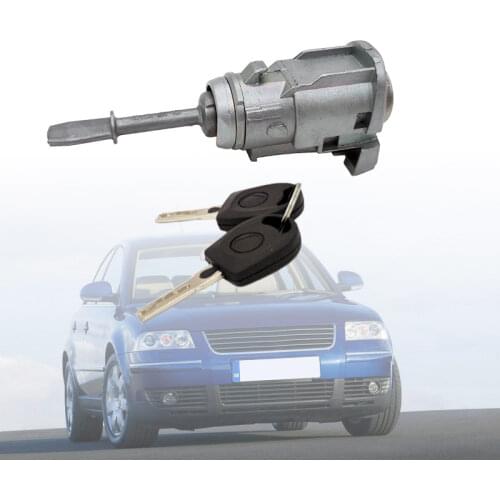 FOR PASSAT SEAT TOLEDO LEON DOOR LOCK BARREL CYLINDER WITH 2 KEYS 3B0837167/3B0837168 Locking cylinder