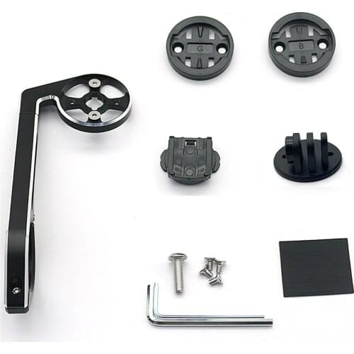 For GoPro camera Aluminum Alloy Extension Bracket SIKW A-100 Mount for Garmin Bryton Cateye Stopwatch GoPro camera