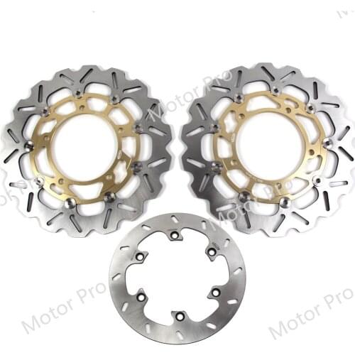 For Suzuki GSX F 650 ABS 2008 - 2014 Front Rear Brake Disc Disk Rotor Kit Motorcycle Part GSX650F GSX-F 2009 2010 2011 2012 2013