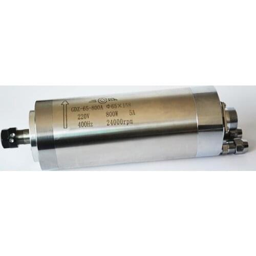 Engraving machine spindle motor 800W/1.5KW 65mm/80mm electric spindle