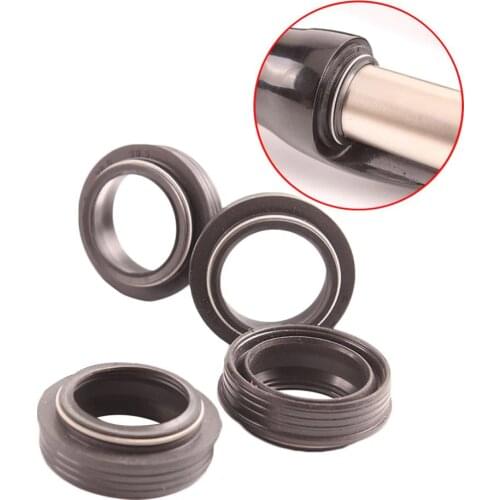 Bike Front Fork Dust Seal Oil Seals For Fox Rockshox Xfusion Fork Repair Kits Parts 32 / 34 / 28.6 / 32mm Dust Seals