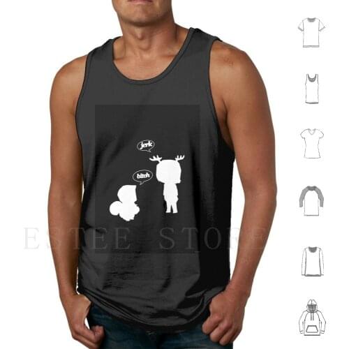 Moose And Squirrel Tank Tops Vest Supernatural Spn Dean Sam Crowley Moose Hell King Of Hell Cw Cw Winchester Winchesters
