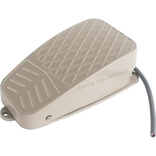 Metal Foot switch SPDT momentary antislip pedal switch 10A 220V Electric power switch FS-3 treadle controller 159*75.4*55.2mm