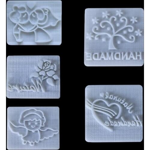 Soap Chapter Optional Diy Resin Soap Printed Cake Chocolate Biscuits Fondant Love Angel Kiss Tree Roses Style Form For Soap