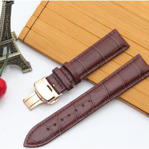 New Watch Bracelet Belt Watch Band Watchbands Strap 24mm 18mm 20mm 22mm Watch Accessories Wristband Genuine Leather