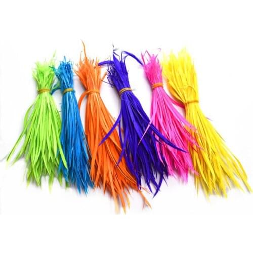 Wholesale thin soft Goose biot feather for crafts 15-20cm DIY Turkey feathers Dress/jewelry/wedding hair extensions decoration