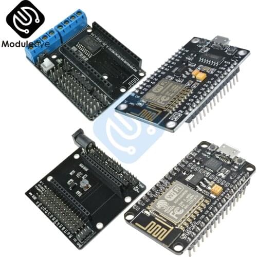 ESP8266 CH340G CH340 Wireless WIFI Module Connector Development Board CP2102 Based ESP-12E Micro USB for NodeMcu V3 for L293D