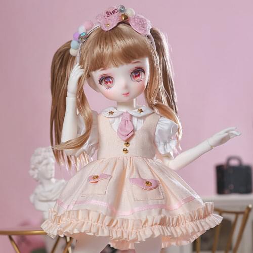 Shuga Fairy Tiny BJD Doll 1/6 Girls Boys YOSD Ball Jointed Doll Resin Toys for Kids Anime Figures Gift For Children