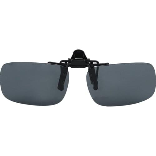 Driving Night Vision Clip-on Flip-up Lens Sunglasses Cool Eyewear Clip On Lens Anti-UV 400 Unisex for Women & Men