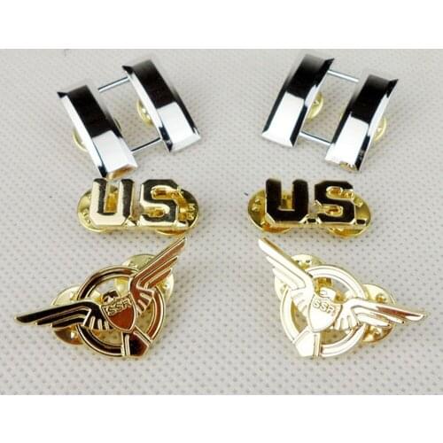 Strategic Scientific Reserve lapel SSR Pin Badge captain america Collar pin FULL SET