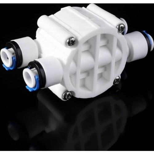 Y55D 4 Way RO Auto Shut-Off Valve Switch 1/4" Water Purifier Reverse Osmosis System