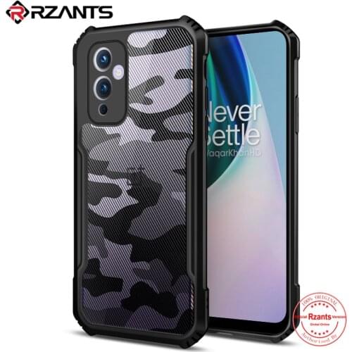 Rzants For Oneplus 9 OnePlus 9 Pro OnePlus 9R Case Hard [Camouflage Beetle] Hybrid Shockproof Slim Crystal Clear Cover