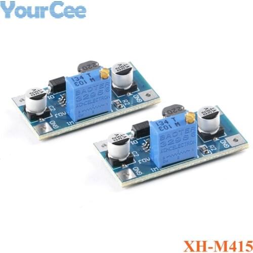 2 pcs XH-M415 SX1308 DC-DC Step UP Boost Converter Module 2A Adjustable 2V-24V To 3V 5V 6V 9V 12V 19V DC DC Power Supply Module