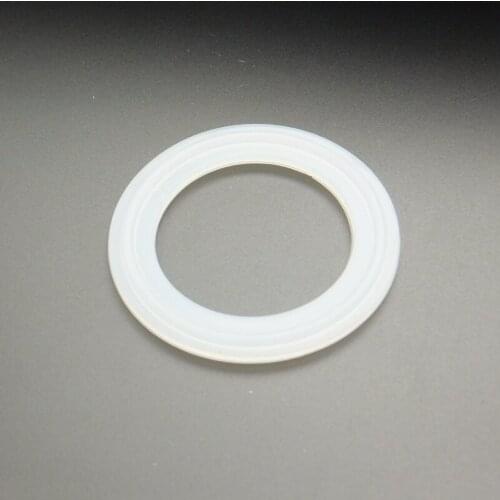 5PCS Fit 45mm Pipe x 64mm Ferrule OD Sanitary 2" Tri Clamp Ferrule Silicone Sealing Strip Gasket Ring Washer For Homebrew