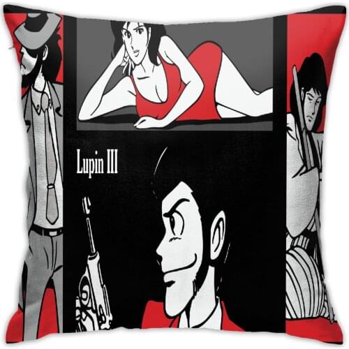 Lupin 3 Iii 16 Dakimakura Pillow Case Pillow Cover Body Pillow Bed Pillowcases Decorative Pillows