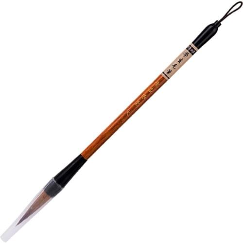 Wooden Large Tib Soft Hair Chinese Calligraphy Writing Brush Pen Artist Painting Drawing Tool School Office Supply Stationery