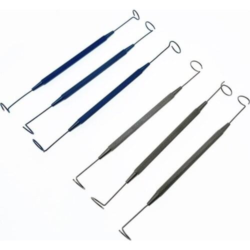 Double Ended Pigtail Probe Ophthalmic Eye surgical instruments