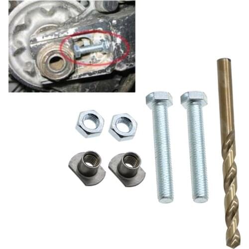 Chain Adjuster Bolt Swing Arm Buddy 2 Bolt Repair Kit Saver for CRF50F CR80R CRF100F CR125R CRF250R/X CRF450R / 450X XR650R