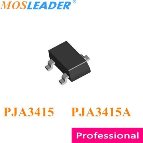 Mosleader PJA3415 PJA3415A SOT23 3000PCS PJA3415_R1_00001 PJA3415A_R1_00001 20V 2.8A 4A 4.5A Made in China High quality