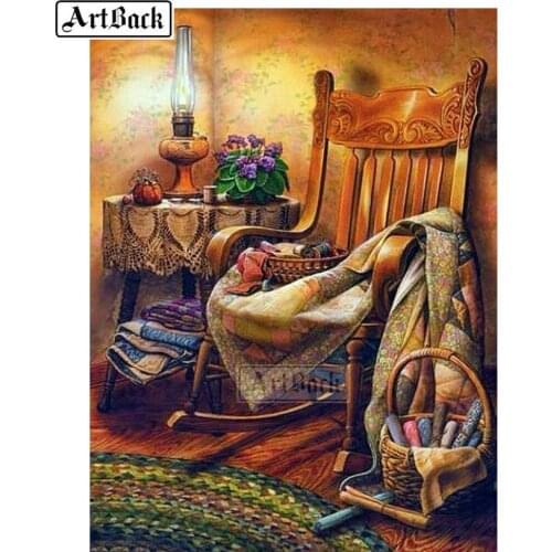 New 5d diy diamond painting room picture mosaic full square drill diamond embroidery set rhinestone decoration gift