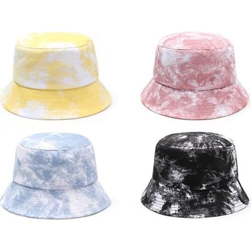 Fashion Bucket Hat for Men Women Hip hop Foldable Fisherman Cap Summer Sunscreen Couple Flat Hat Sun Hats