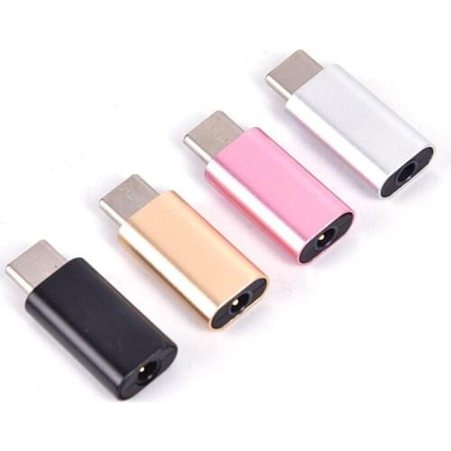 Type-C to 3.5mm Jack Converter Earphone Audio Adapter Cable Type USB C to 3.5 mm Headphone Aux Cable for Smart Phones
