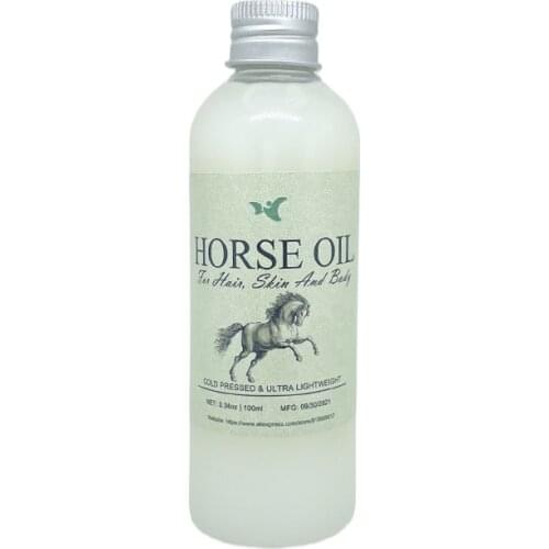 Refined horse oil China, suitable for all skin, anti-inflammatory and anti stain, repair skin cells, Pure natural，best price