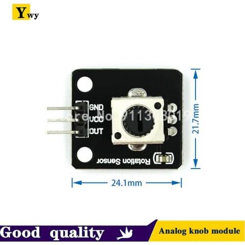 SUQ Rotary Potentiometer Analog Knob Module For Raspberry Pi Arduino Electronic Blocks RV09 Rotary encoder