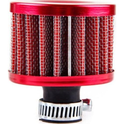 Universal 12mm Modification Mushroom Turbo Cold Short Ram-Cold Air Intake Mesh Filter High Flow Breathing Filter