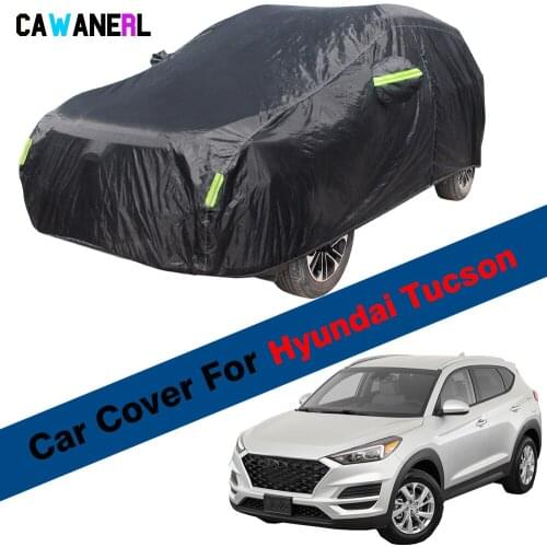 Waterproof Car Cover For Hyundai ix35 Tucson JM SUV Outdoor Anti-UV Sun Shade Rain Snow Protection Cover Dustproof