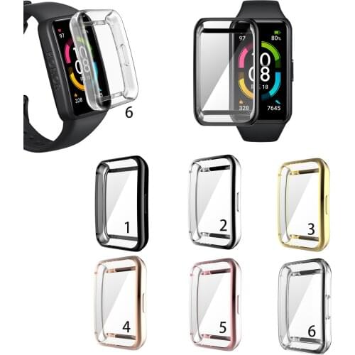 TPU Electroplated Case Cover Protective For Huawei Honor Band 6