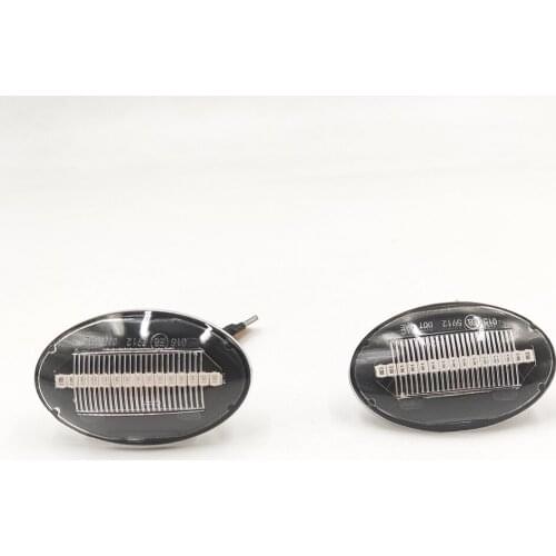 1Pair For Ford Fiesta III IV MK3 MK4 KA Mondeo I MK1 Transit Tourneo MK6 MK7 Flowing Turn Signal LED Dynamic Side Marker Light