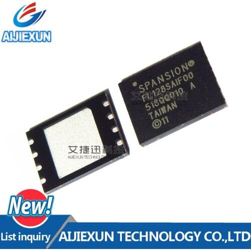 2Pcs in stock S25FL128SAGNFI001 WSON-8 IC FLASH 128MBIT 133MHZ 8WSON RoHS : Compliant 100%New and original