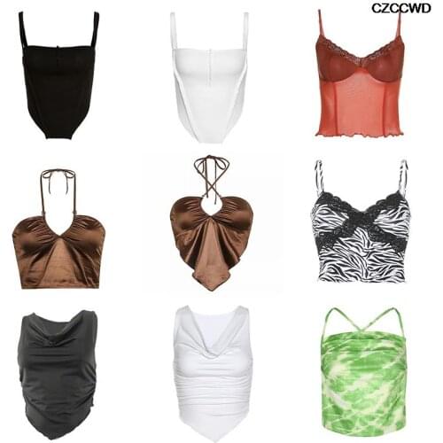 2021 New Fashion Summer Camis Tanks Tops Sleeveless Bustier Unpadded Bandeau Bra Crop Top Seamless Bralette Womens Vest Za Tees