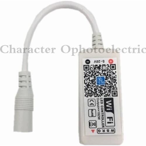 5PCS Wifi LED RGB Controler DC12V MIni Wifi RGB / RGBW LED Controller for RGB / RGBW LED Strip