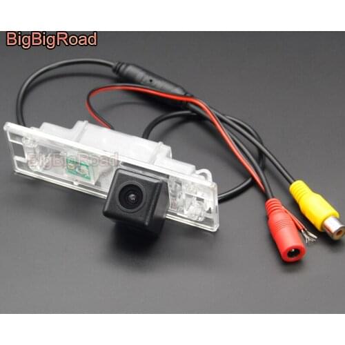 BigBigRoad Car Rear View Parking Camera For BMW Mini Cooper R55 R57 R60 R61 Z4 E85 E86 E89 2002 2003 2004 2005 2006 2007 - 2014