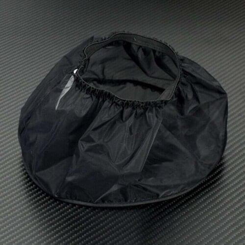 Black Dust Cover Cleaner Waterproof Rain Cover Breathable With elastic rope to fix