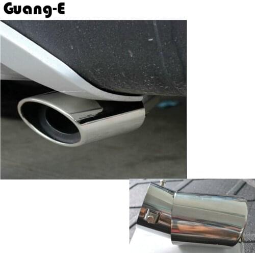 For Hyundai IX35 2010 2011 2012-2017 Car Cover Styling Muffler End Tail Pipe Dedicate Stainless Steel Exhaust Tip Outlet 1pcs