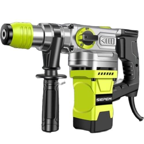 Electric Hammer Electric Pick High-power Three-purpose Household Concrete Percussion Drill Copper Electric Drill Dual-purpose