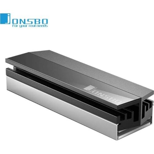 Jonsbo M.2 SSD Heatsink Cooler for M.2 2280 Solid State Hard Disk Drive Radiator All Aluminum Heat Sink M.2 SSD Heatsink Cooler