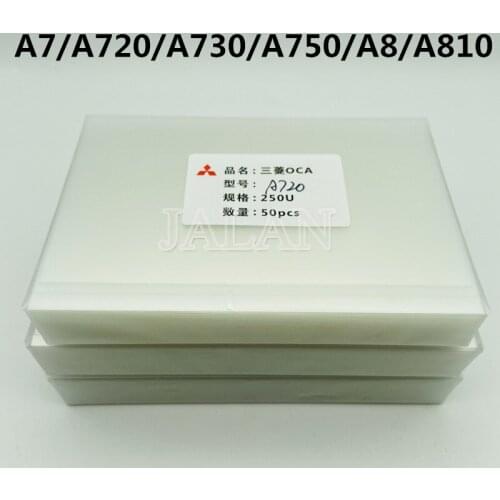 250um Mitsubishi OCA Glue laminating repair For samsung A7/A710/A720/A730/A750/A8/A8 Plus/A810/A8s glass oca laminate no bubble