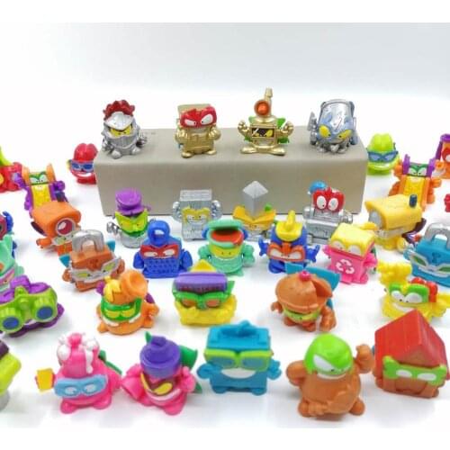 2020 New Style Superzings Superthings Secret Spies Series Action Figures Super Rare Gold Silver Limited Collection for Kids Gift