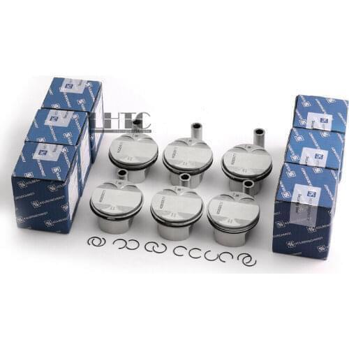4 pcs Pistons Rings Set KS STD For Mercedes-Benz A160 A180 B180 CLA180 CLA200 GLA200 1.6T M270.910