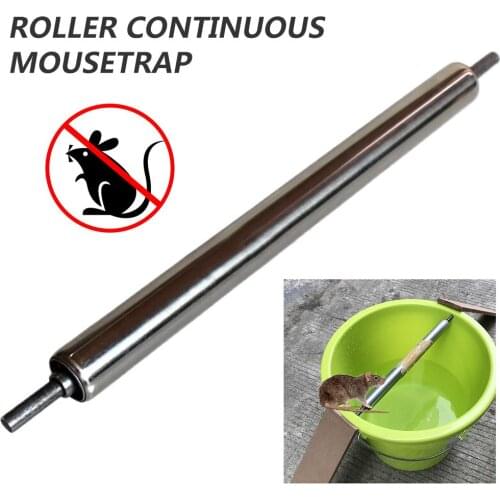 Mice Control Trap Instant Powerful Humane Mice Killer Auto Rolling Rat Mouse Trap
