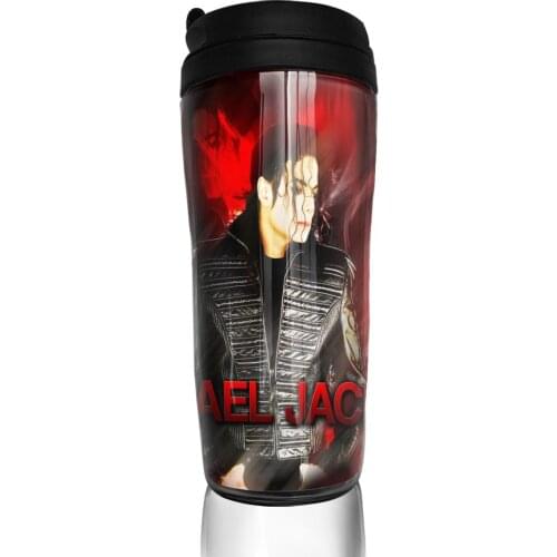 Michael Jackson 1252 Coffee Cup Water Bottle Water Jug Coffee Mug Coffee Bottle Water Container Clear Water Bottle