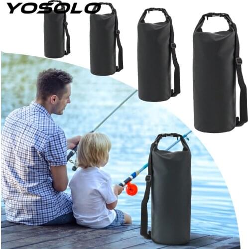 10L 15L 20L 30L Motorcycle Bag Waterproof Diving, Swimming, Hiking Driving Travel Kits Outdoor PVC Dry Sack Bag Shoulder Bag