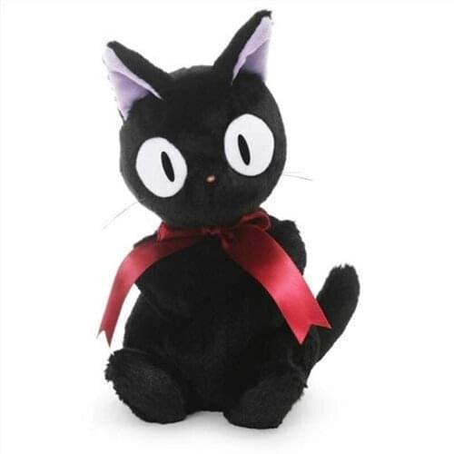 New Kikis Delivery Service Jiji Black Cat Plush Kids Stuffed Toys For Children Gifts 20CM
